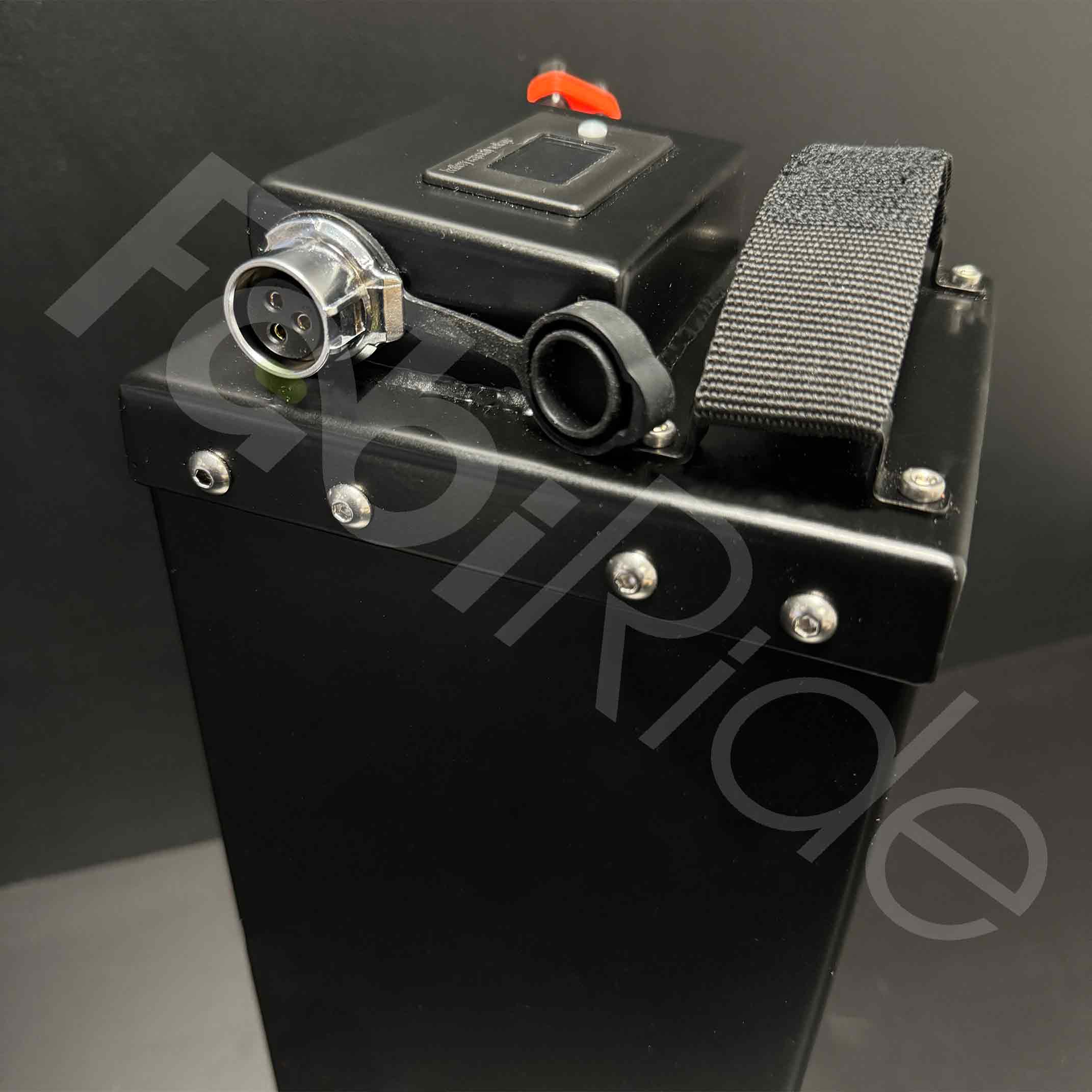 SurRon / Talaria Sting akumuliatoriaus dėžė – 35,5 cm (metalinis korpusas) - Image 2